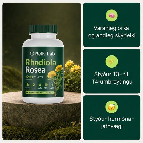 Rhodiola Rosea - Natural Adaptogen [400mg]