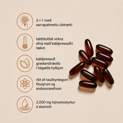 Reliv Pumpkin Seed Oil Soft Capsules