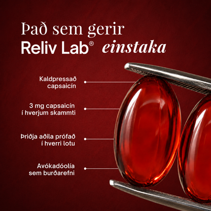Reliv Lab Cayenne Pepper 12 -in- 1 Softgels