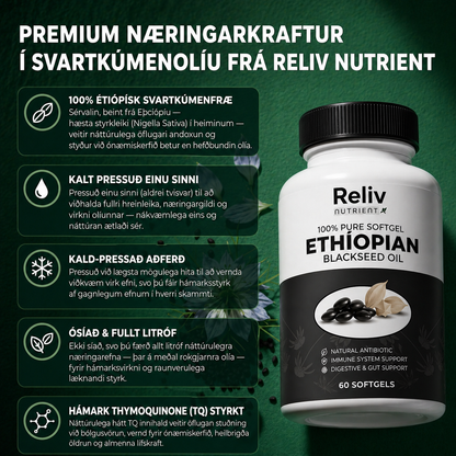 Reliv Nutrient - Ethiopian Black Seed Oil