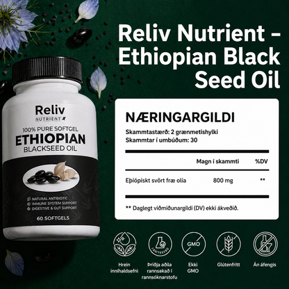 Reliv Nutrient - Ethiopian Black Seed Oil